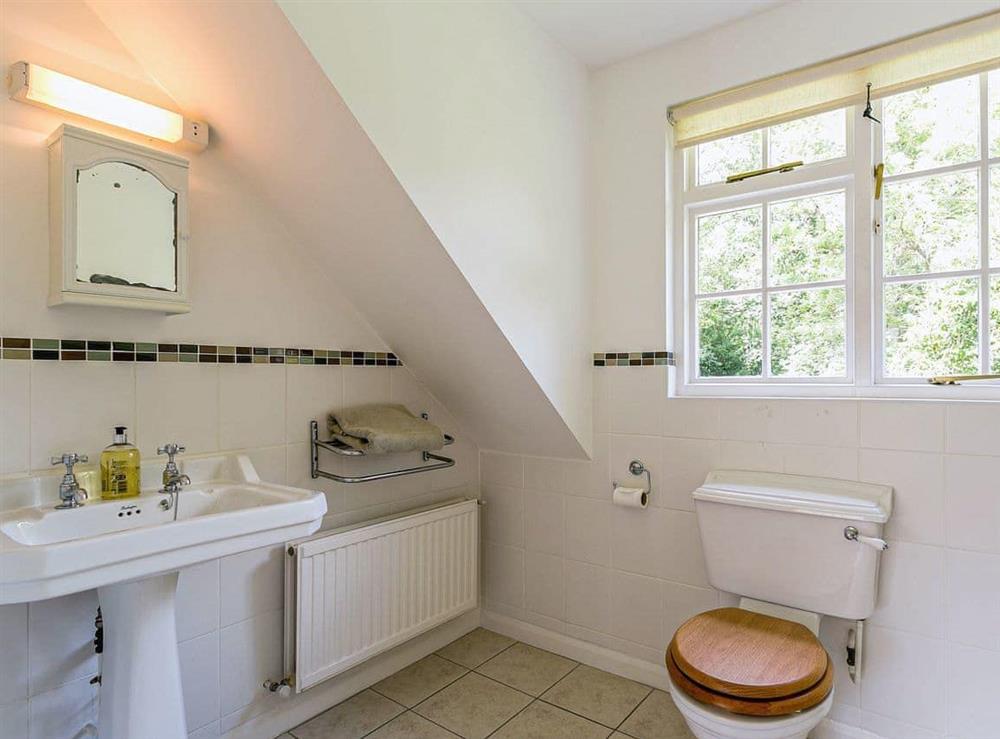 The bathroom at Park Cottage in Kirdford, West Sussex