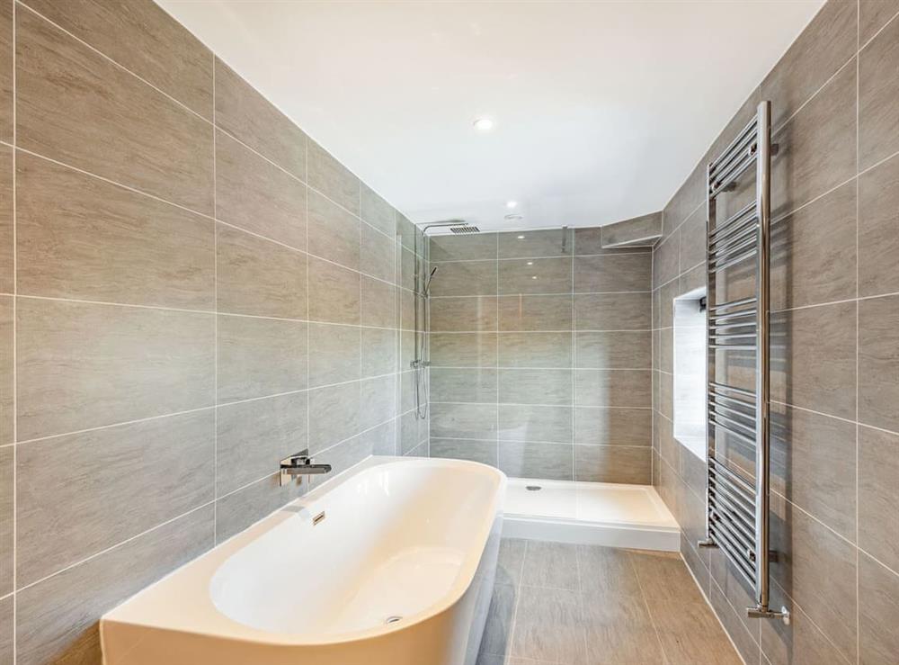 Bathroom at Park Cottage in Worlaby, near Louth, Lincolnshire