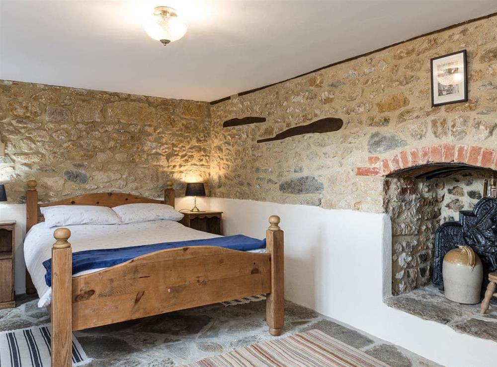 Double bedroom at Park Farmhouse in Chideock, near Bridport, Dorset