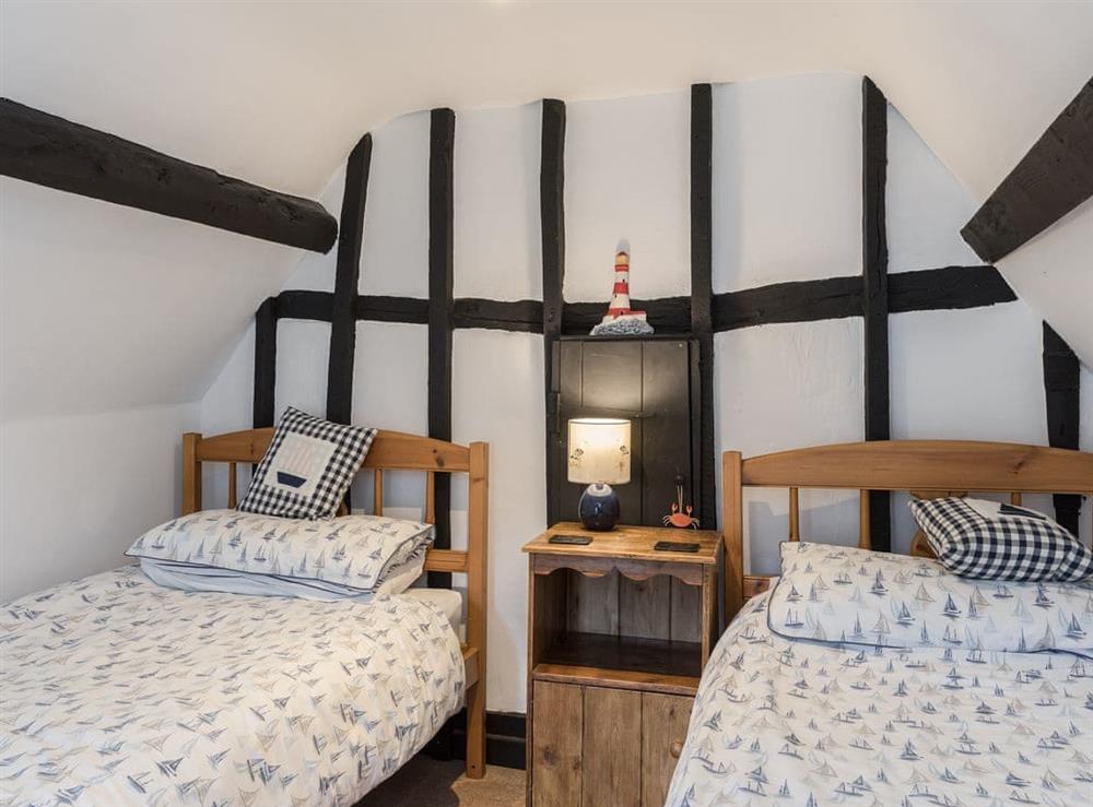 Twin bedroom (photo 2) at Park Farmhouse in Chideock, near Bridport, Dorset