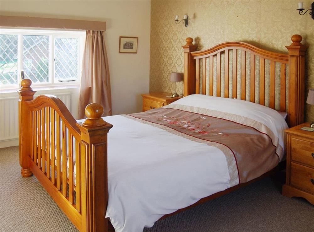 Double bedroom at Park House in Harlaxton, near Grantham, Lincolnshire