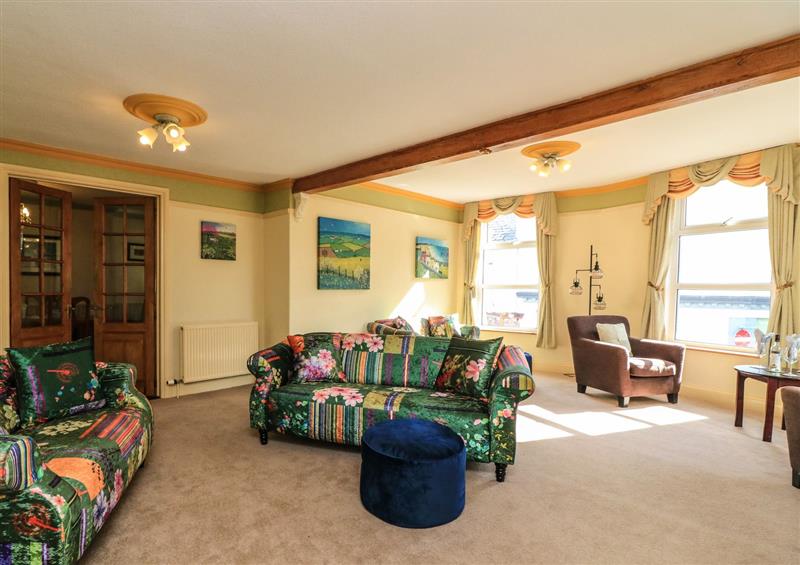 Relax in the living area at Park House, Torquay