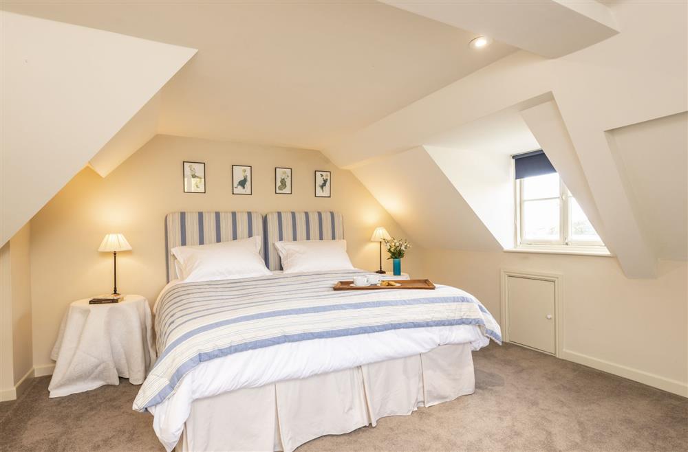 Second floor bedroom three with 4’6 double bed and day bed at Park House, Winterborne Came