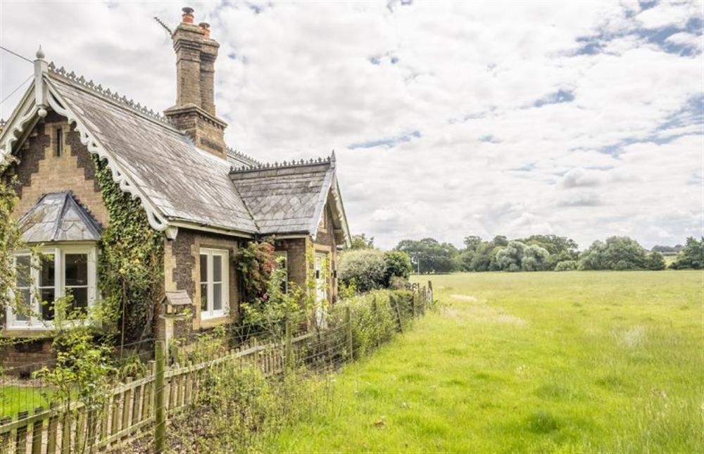 A traditional carrstone property with views over parkland at Park Lodge, Snettisham near Kings Lynn