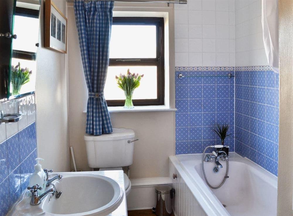 Bathroom at Park View Cottage in Glossop, Derbyshire