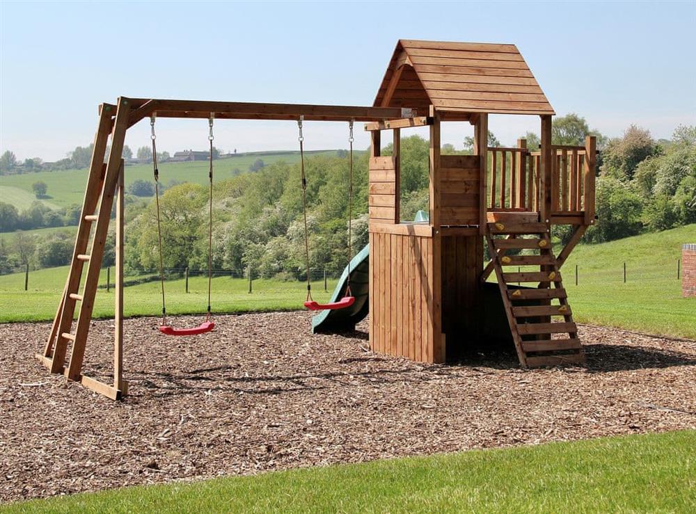 Children’s play area (photo 2) at Park View in Kinglsey Moor, near Stoke-on-Trent, Staffordshire