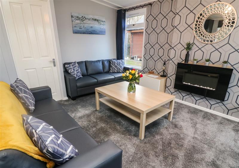 Relax in the living area at Park View Lodge, Arnside 7, South Lakeland Leisure Village near Carnforth