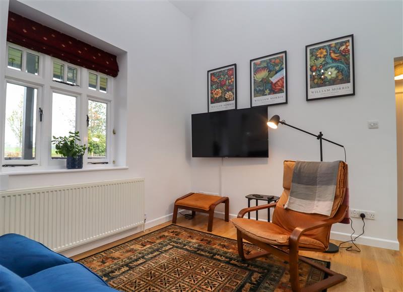 The living room at Park View, Minchinhampton Common