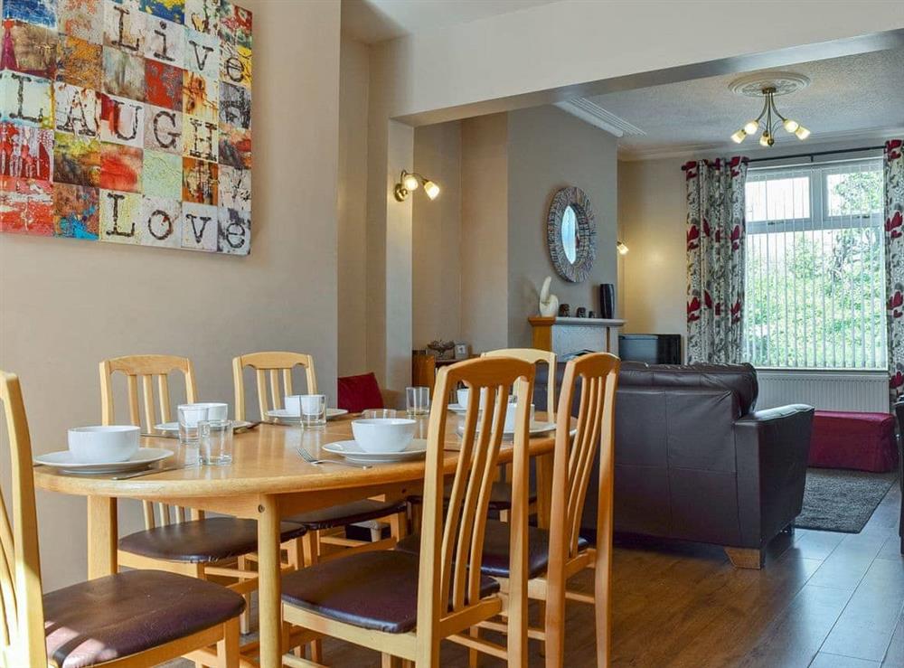 Spacious dining area at Park View in Skipton, North Yorkshire