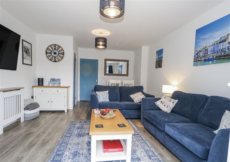 The living room at Park View, Weymouth