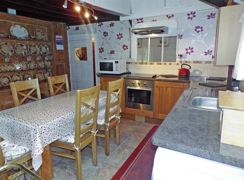 Kitchen/diner at Parke Cottage in Henllan-Amgoed, Dyfed