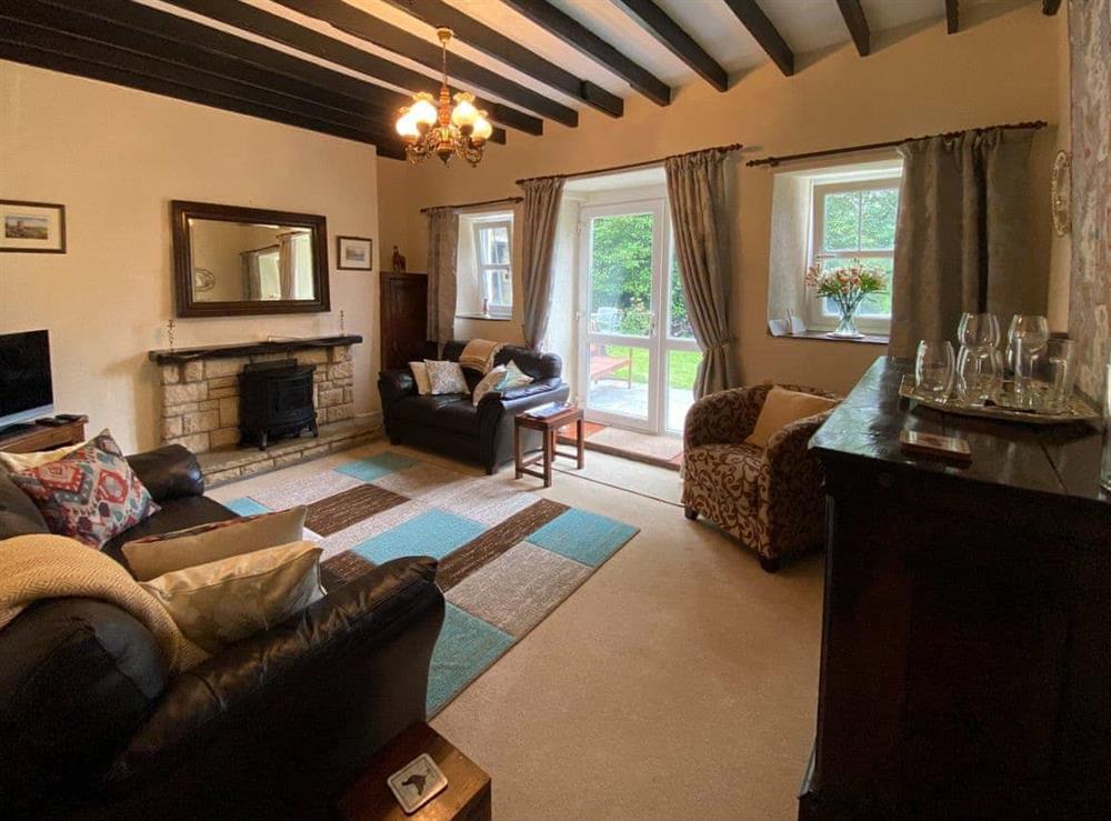 Living room at Parke Cottage in Henllan-Amgoed, Dyfed