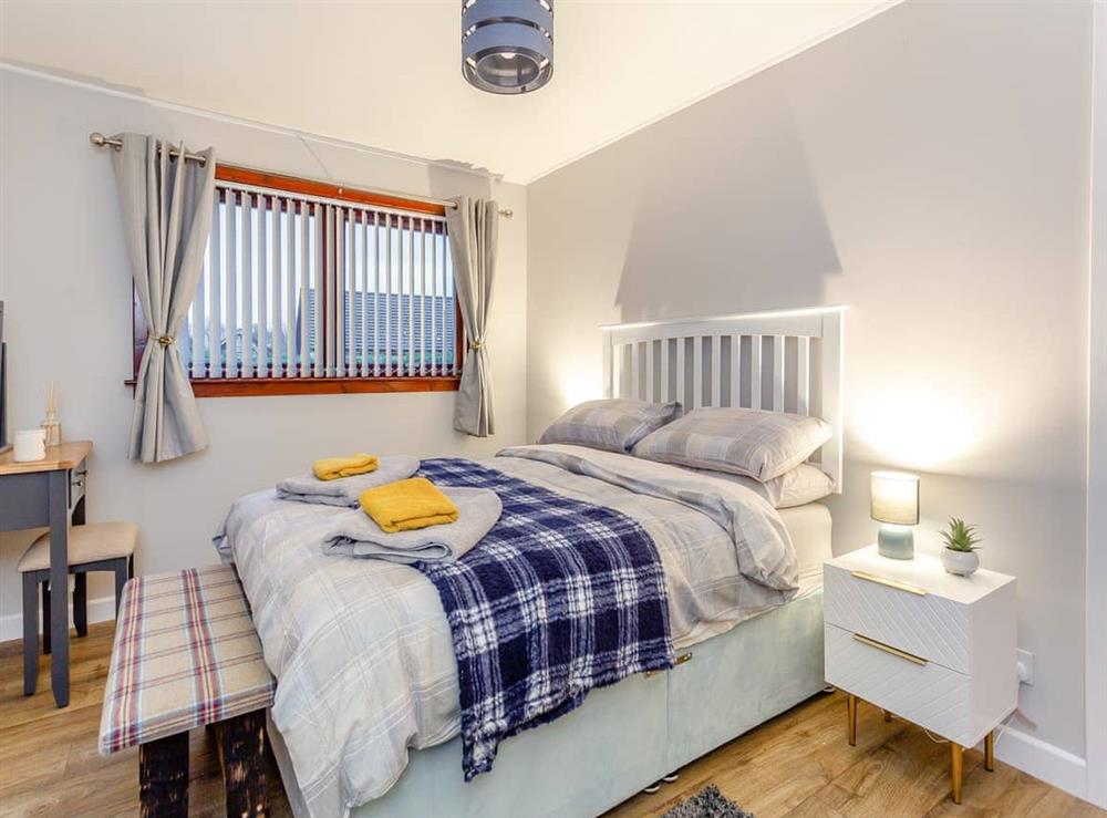 Double bedroom at Parkhill Cottage in Kildary, Ross-Shire