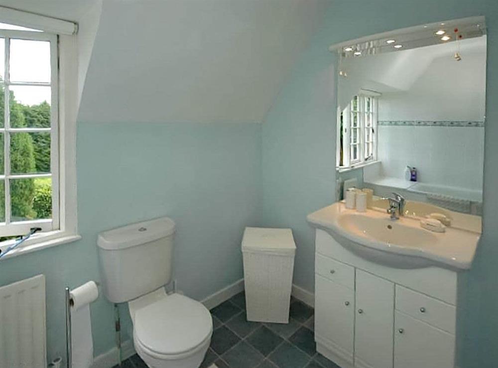 The bathroom at Parkhurst Cottage in Gospel Green, West Sussex