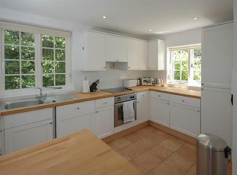 The kitchen at Parkhurst Cottage in Gospel Green, West Sussex