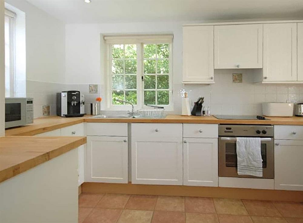 This is the kitchen at Parkhurst Cottage in Gospel Green, West Sussex