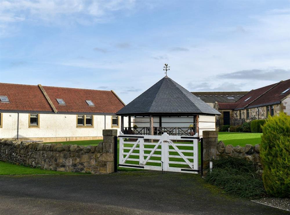 Shared grounds at Oak Tree Cottage,