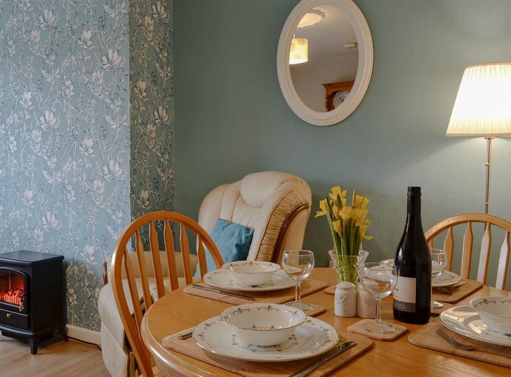 Delightful dining area at Parkside Cottage in Cleator Moor, Cumbria