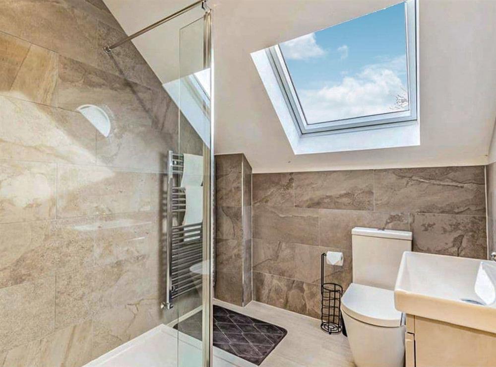 Shower room at Parkview in Brassington, Derbyshire