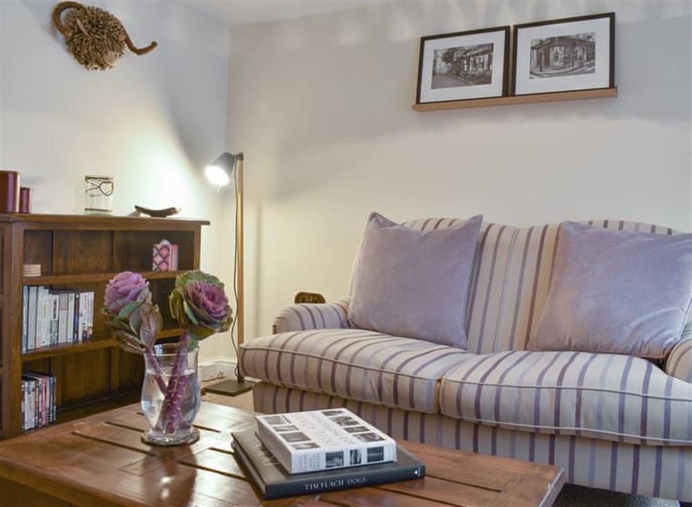 Stylish first floor living room at Parky Mews in Richmond, Yorkshire, North Yorkshire
