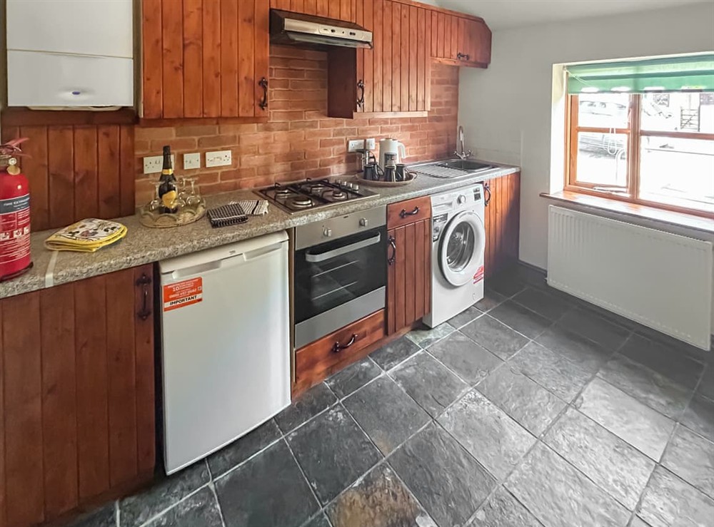 Kitchen at Parlour Cottage in Evershot, near Dorchester, Dorset
