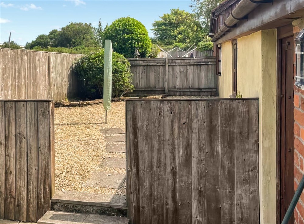 Outdoor at Parlour Cottage in Evershot, near Dorchester, Dorset