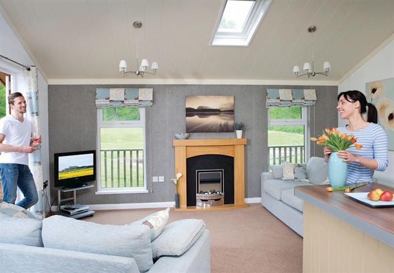 Peel Lodge at Parmontley Hall Country Lodges in Northumberland, North of England
