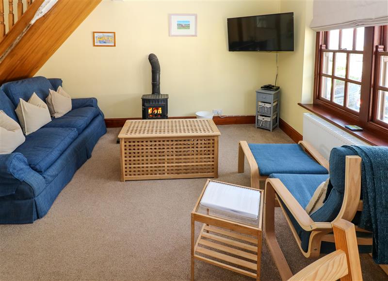 Relax in the living area at Parrog Bach, Parrog near Newport
