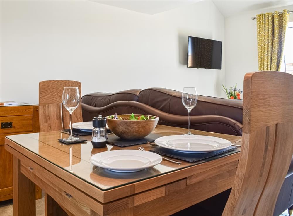 Dining Area at Parshalls Retreat in Ilminster, Somerset