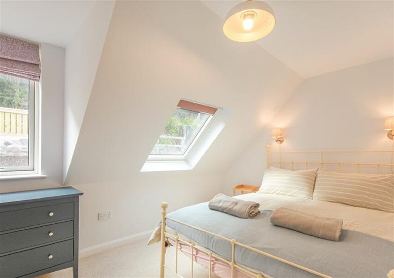 One of the 2 bedrooms at Partan Cottage, Lower Burnmouth