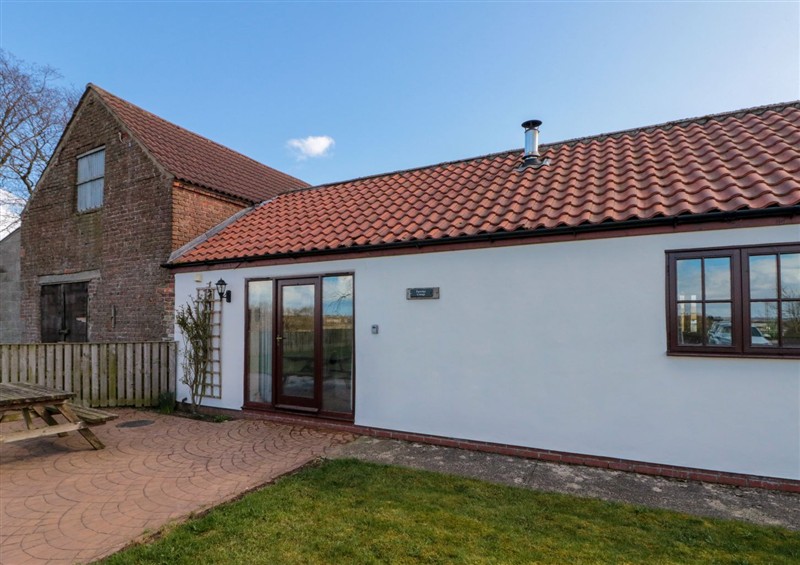 Enjoy the garden at Partridge Cottage, neaer Filey