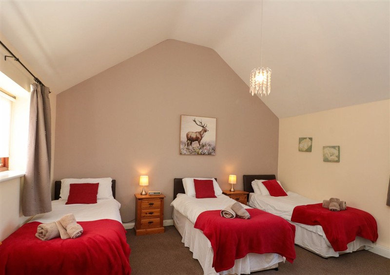 One of the 2 bedrooms at Partridge Cottage, neaer Filey