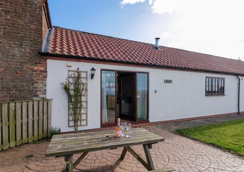 Outside Partridge Cottage at Partridge Cottage, neaer Filey