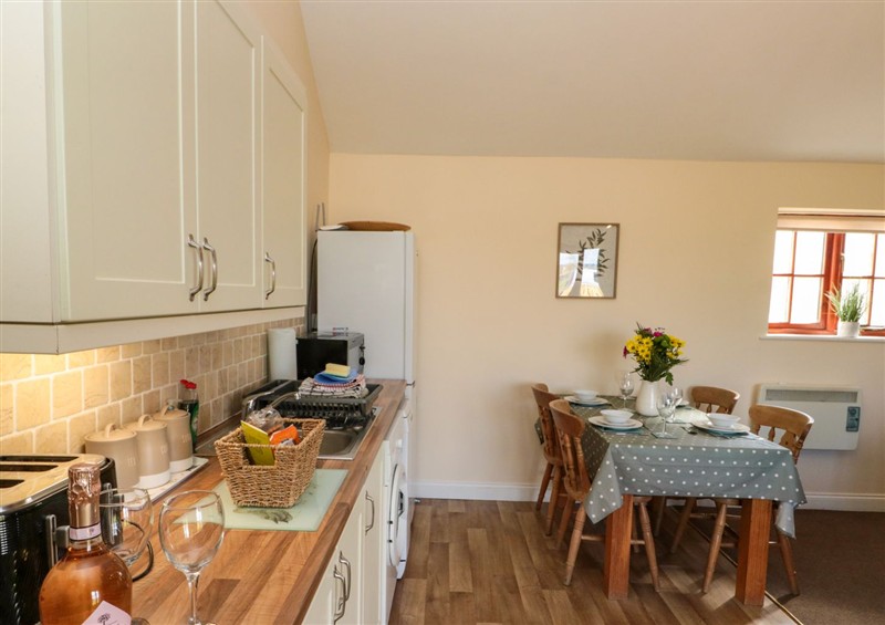 The kitchen at Partridge Cottage, neaer Filey
