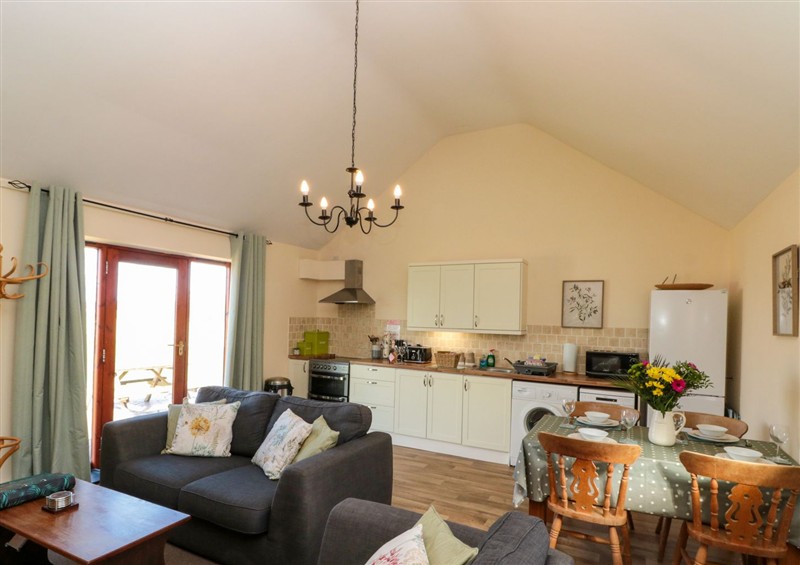 The living room at Partridge Cottage, neaer Filey