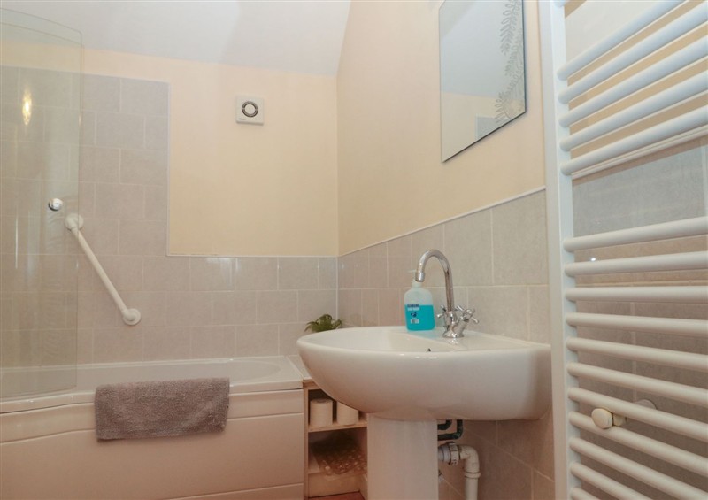 This is the bathroom at Partridge Cottage, neaer Filey