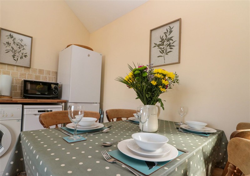 This is the kitchen at Partridge Cottage, neaer Filey