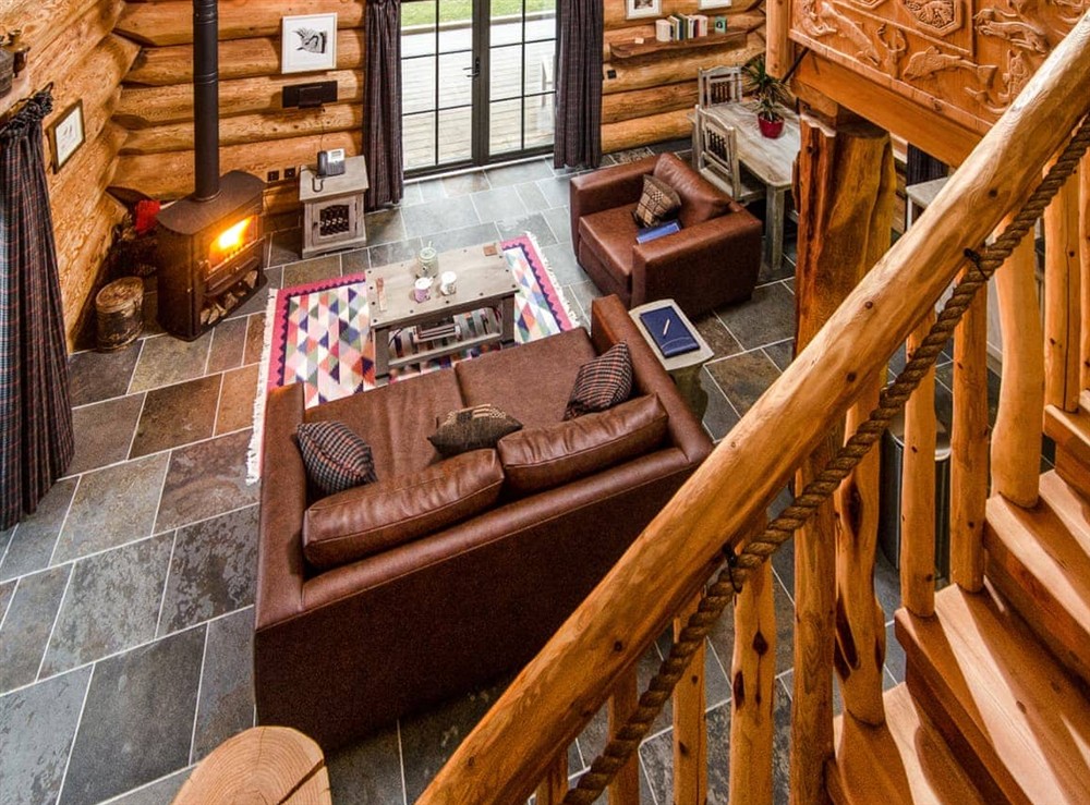Living area at Parus in Beauly, Inverness-Shire