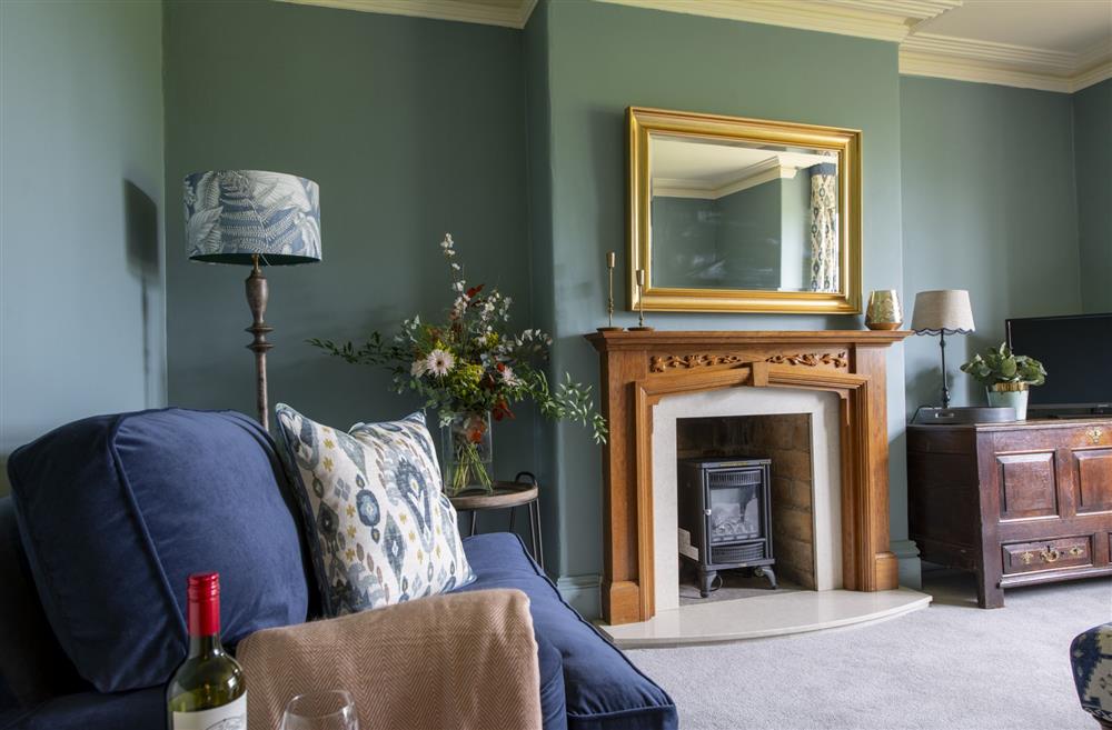 One of two beautifully furnished sitting rooms