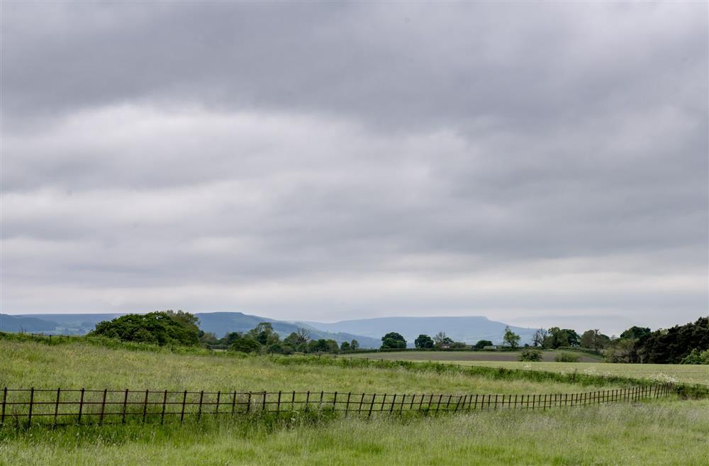 Penhill in the distance