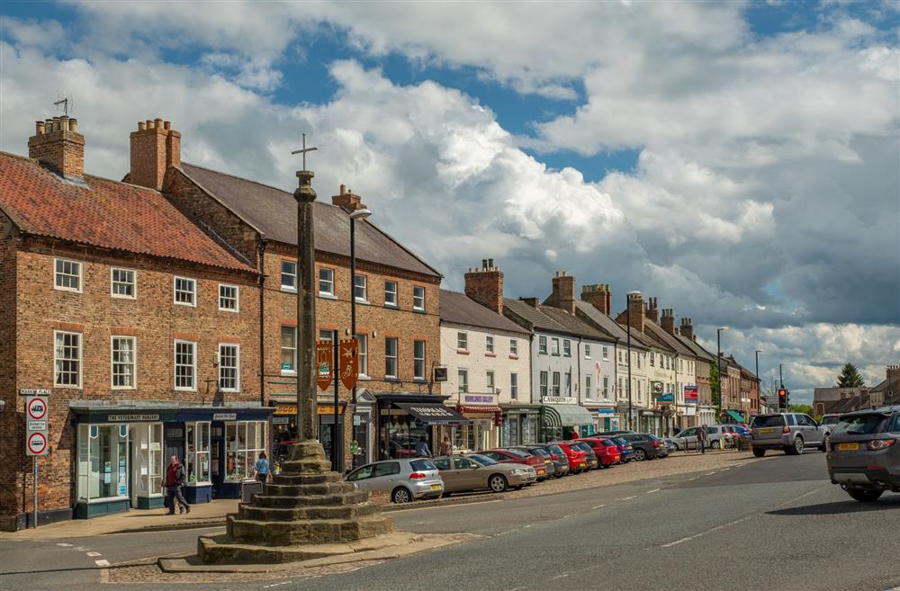 The popular market town of Bedale is just a short drive away