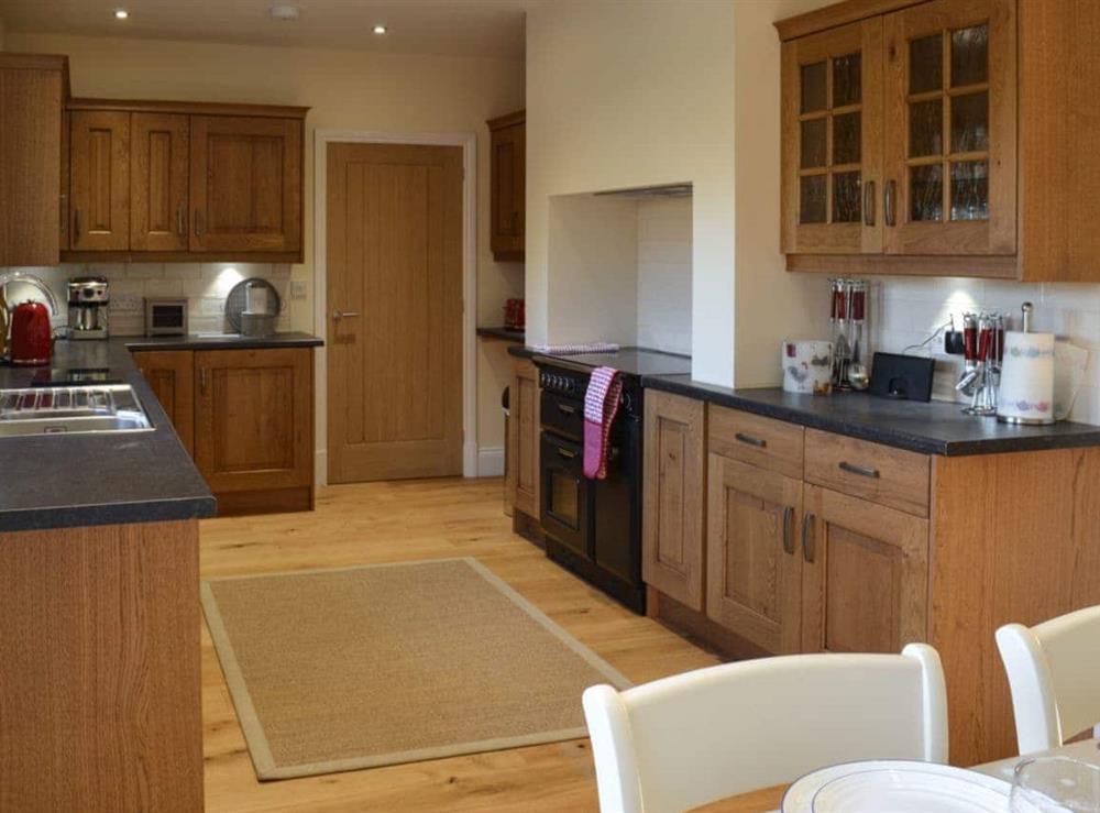 Kitchen at Pasture House in Primrose Valley, near Filey, North Yorkshire