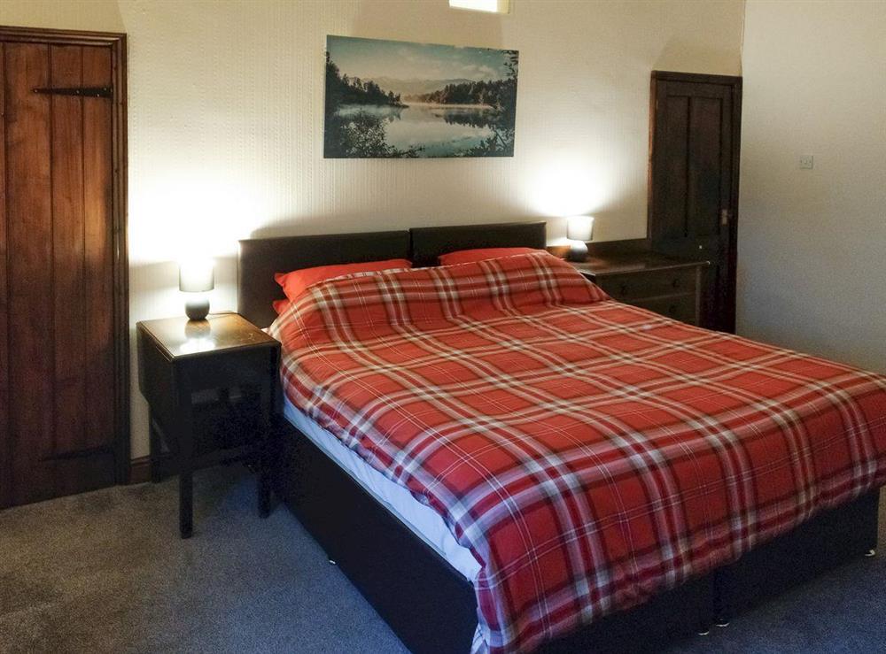 Comfortable master bedroom at Pathways in Higham, near Alfreton, Derbyshire