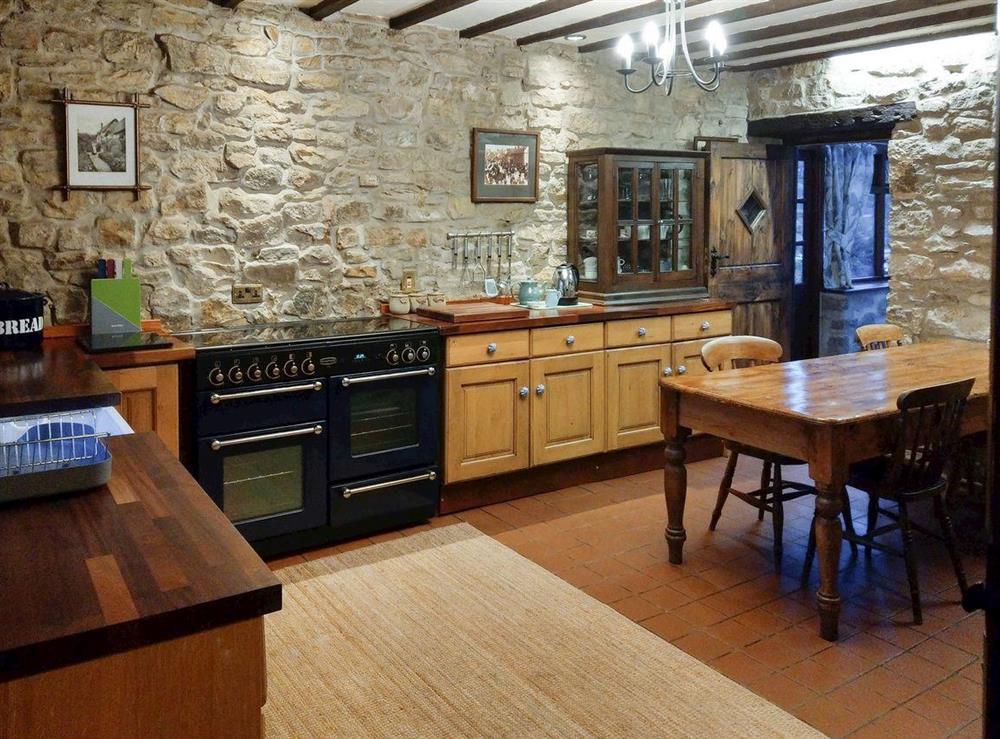 Large kitchen/dining room at Pathways in Higham, near Alfreton, Derbyshire