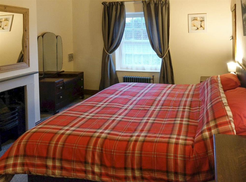 Peaceful master bedroom at Pathways in Higham, near Alfreton, Derbyshire