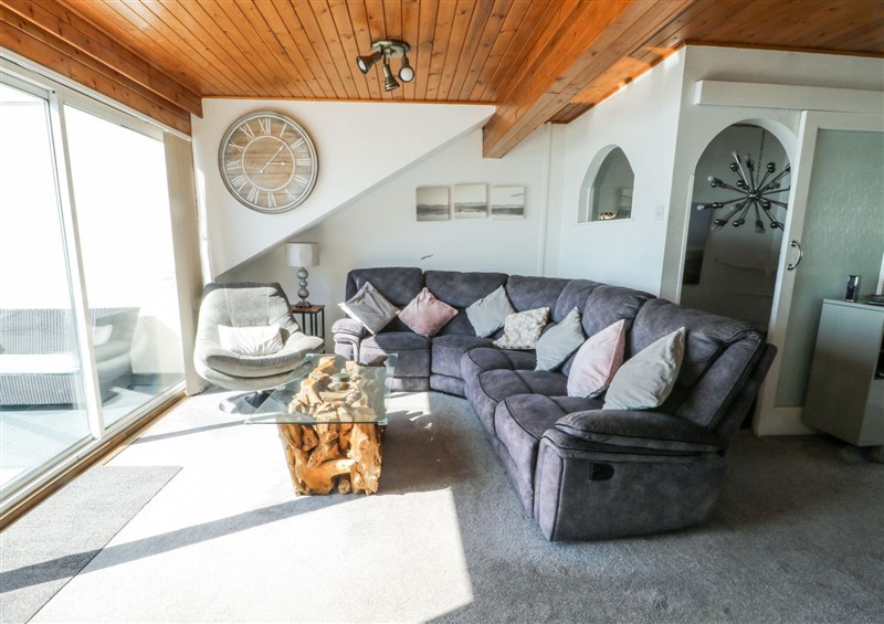 The living room at Pattaya, Y Felinheli
