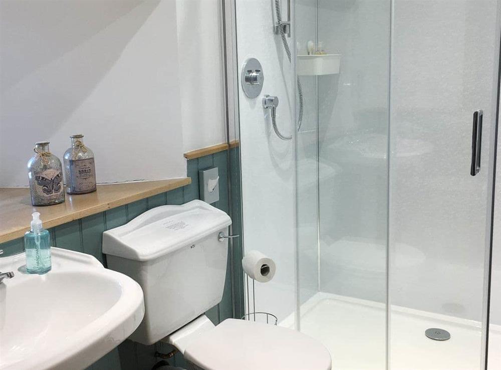 Shower room at Croft Cottage, 