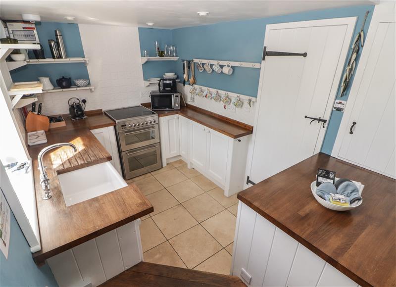 This is the kitchen at Pattys Cottage, Little Haven near Broad Haven