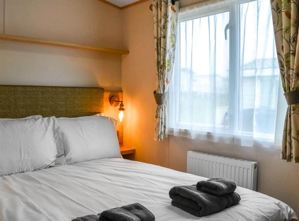 Double bedroom at Paul Jones Bay 63 in Southerness, Dumfriesshire