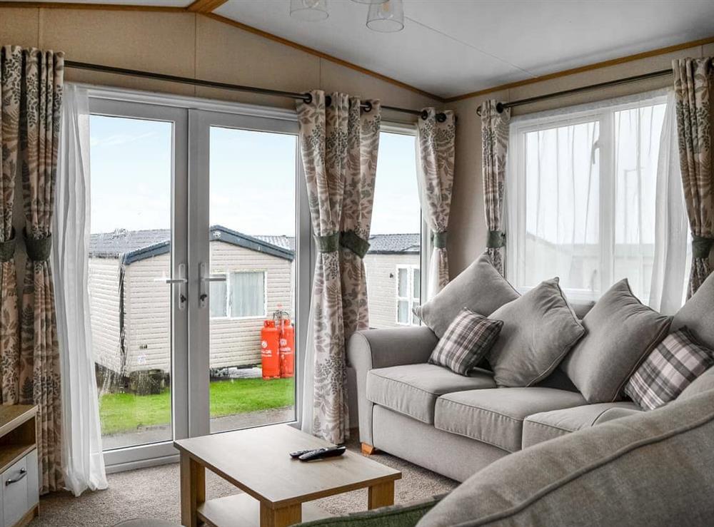 Living area at Paul Jones Bay 63 in Southerness, Dumfriesshire